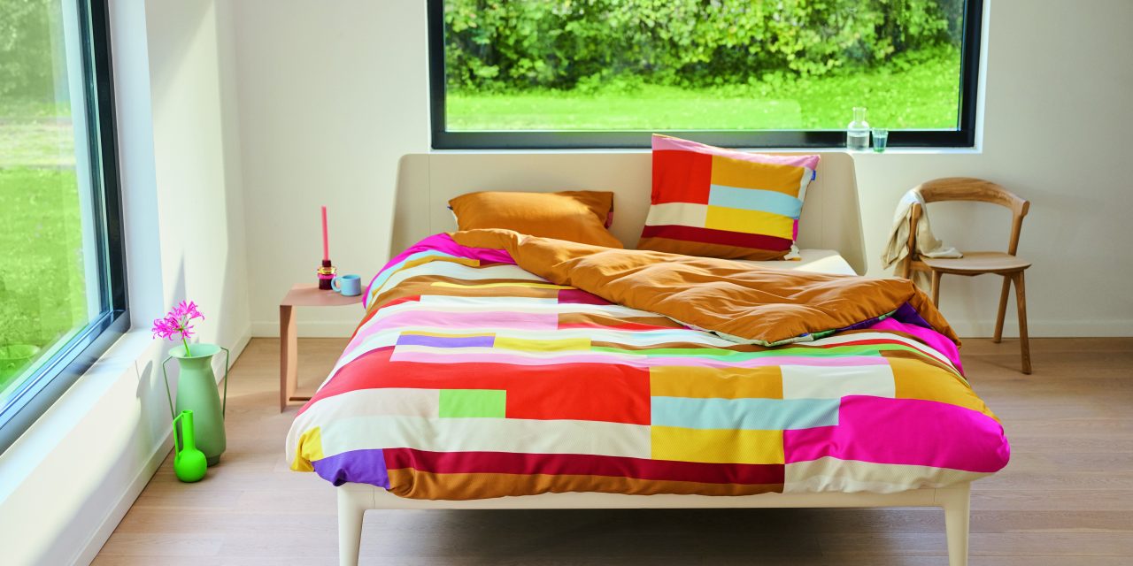 Auping viert de lente met bedtextielcollectie Breeze