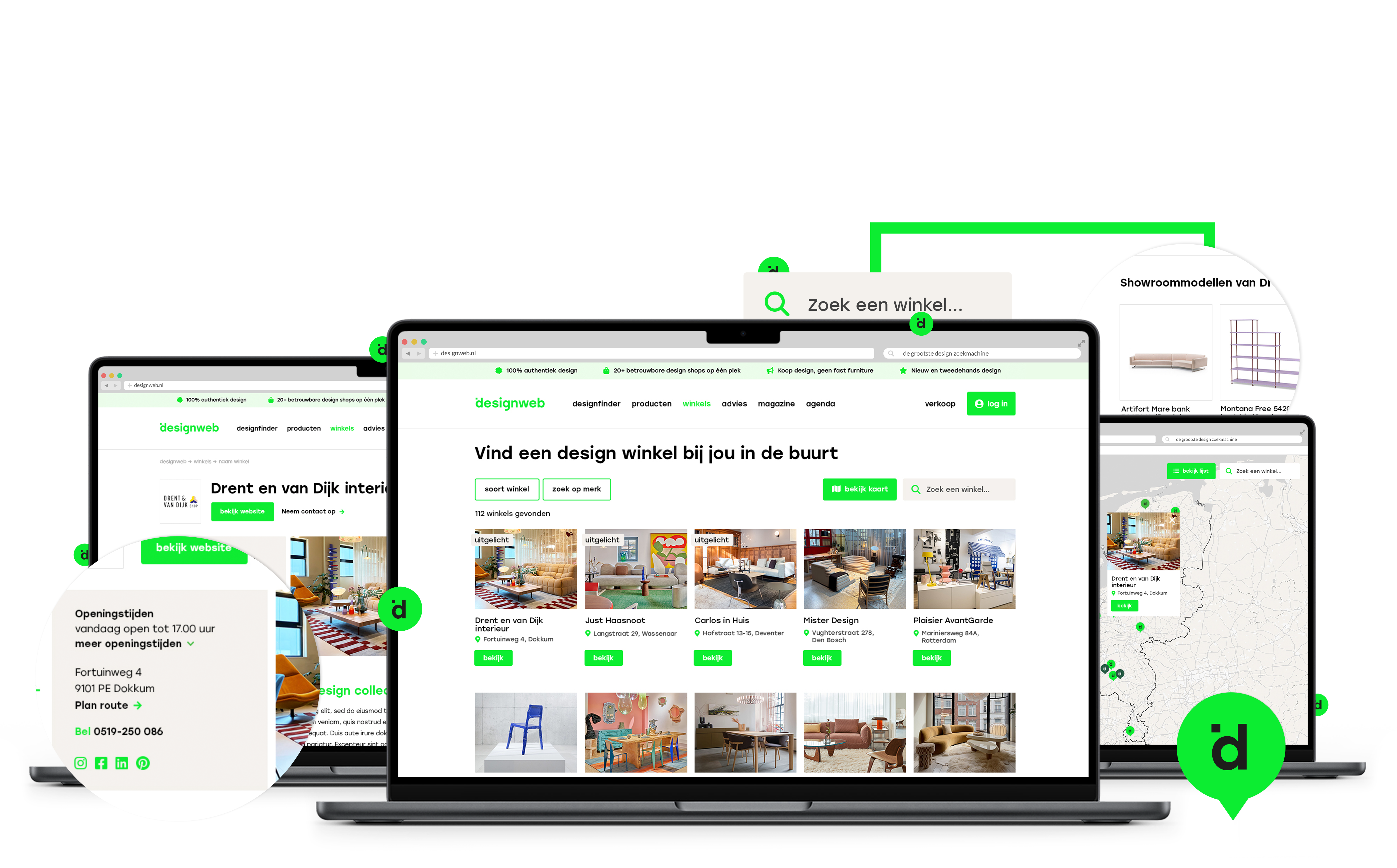 Van alleen online naar ook offline: designweb lanceert interactieve ...