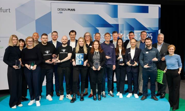 De winnaars van de ISH Designplus awards 2025 zijn bekend