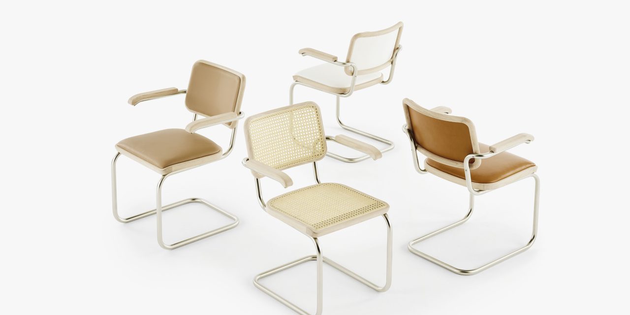 Modeontwerpster Jil Sander en de Thonet sledestoel S 64 van Marcel Breuer