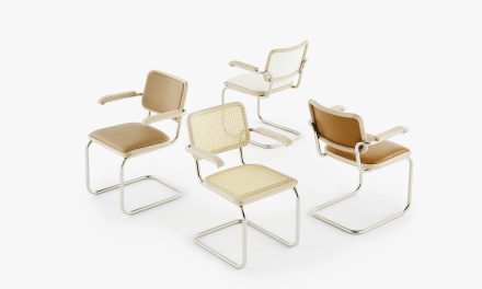 Modeontwerpster Jil Sander en de Thonet sledestoel S 64 van Marcel Breuer