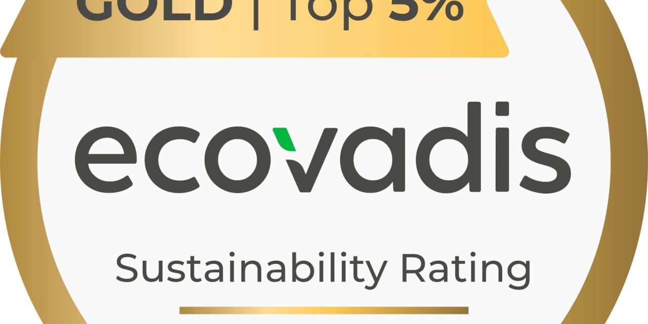 Geberit ontvangt gouden medaille van EcoVadis