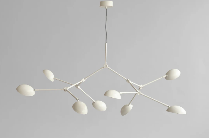 Drop Chandelier van 101 Copenhagen nu ook in het wit