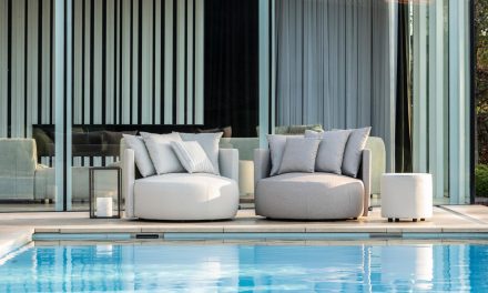 BUCO presenteert Solis stoelen die je zowel binnen als buiten kunt gebruiken