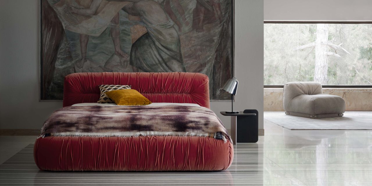 Ghidini1961 presenteert nieuw bed en nieuwe bijzettafels