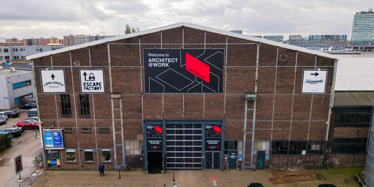 Goede gesprekken tijdens ARCHITECT@WORK in Amsterdam