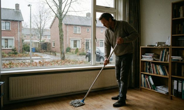 Nederlanders dweilen weinig en ademen daardoor ’s winters meer stof in huis in