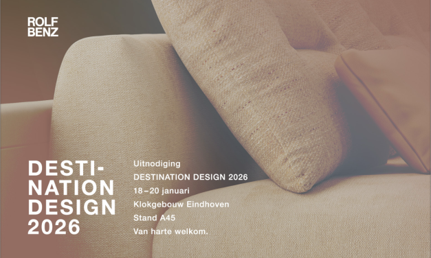 Rolf Benz neemt deel aan Destination Design 2026