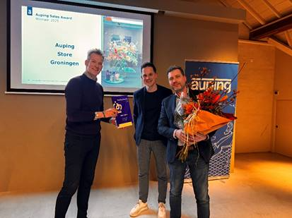 Auping Store Groningen wint de Auping Sales Award 2026
