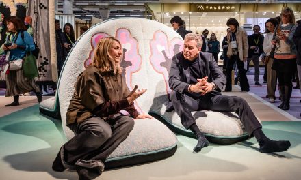 Patricia Urquiola’s ‘among-all’ tijdens Heimtextil 2026