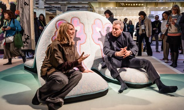 Patricia Urquiola’s ‘among-all’ tijdens Heimtextil 2026