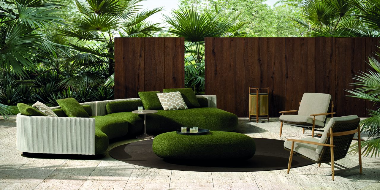De nieuwe outdoor collectie van Minotti