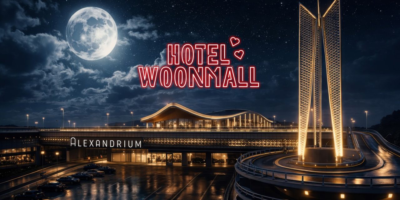 Hotel Woonmall: vier stellen checken in voor een Valentijnsnacht in Woonmall Alexandrium