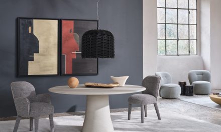 LOLL van Gervasoni in zowel de eet- als de woonkamer