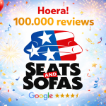 Seats and Sofas bereikt mijlpaal van 100.000 reviews met een 4.3 sterrenwaardering