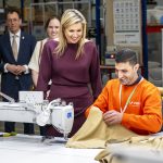 Koningin Máxima op bezoek bij Vepa in Hoogeveen