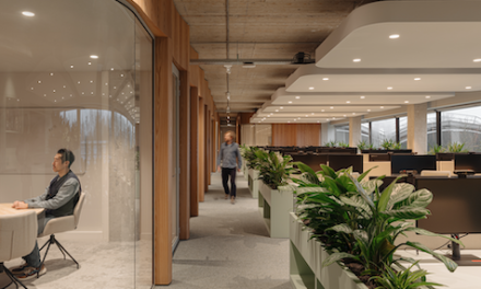 Bureau Fraai ontwerpt duurzaam Greenflux-kantoor met thuisgevoel