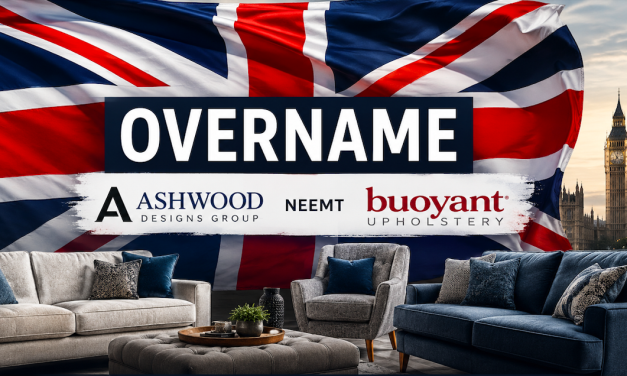 Ashwood Designs Group neemt Buoyant Upholstery over en wordt grootste Britse producent van zitmeubelen