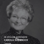 Carola Sudbrock overleden