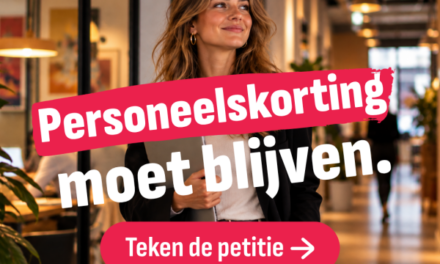 25.000 handtekeningen voor behoud personeelskorting