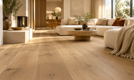 Een mooie laminaatvloer legt de basis voor een sterk interieur