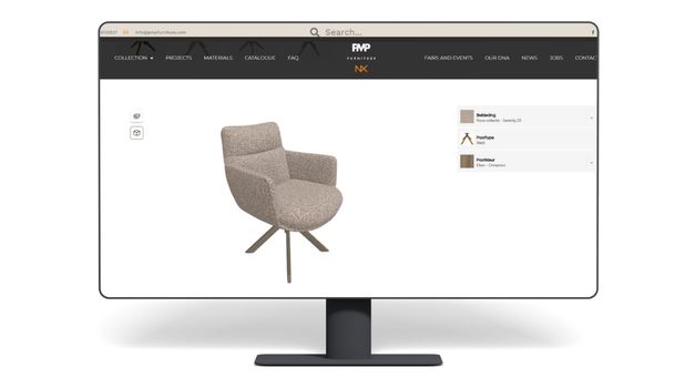 Vertraagde levering, tóch verkopen: PMP zet de iONE360 3D-productconfigurator in
