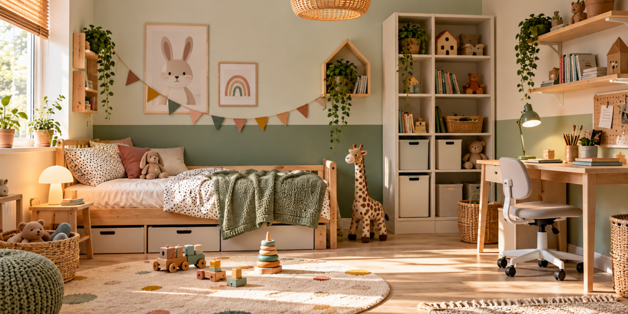 De kinderkamer inrichten: praktische tips voor een ruimte die meegroeit